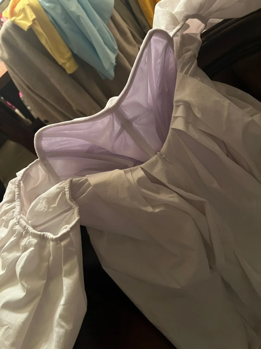 Caroline Constas White Off-Shoulder Maxi Dress - Picture 11 of 12